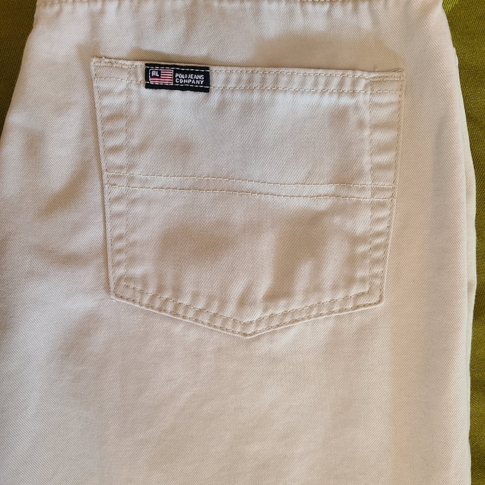 Vintage 90s Ralph Lauren Polo Jeans Co. High Rise Straight Saturday Jean, Size 4 - Picture 11 of 13
